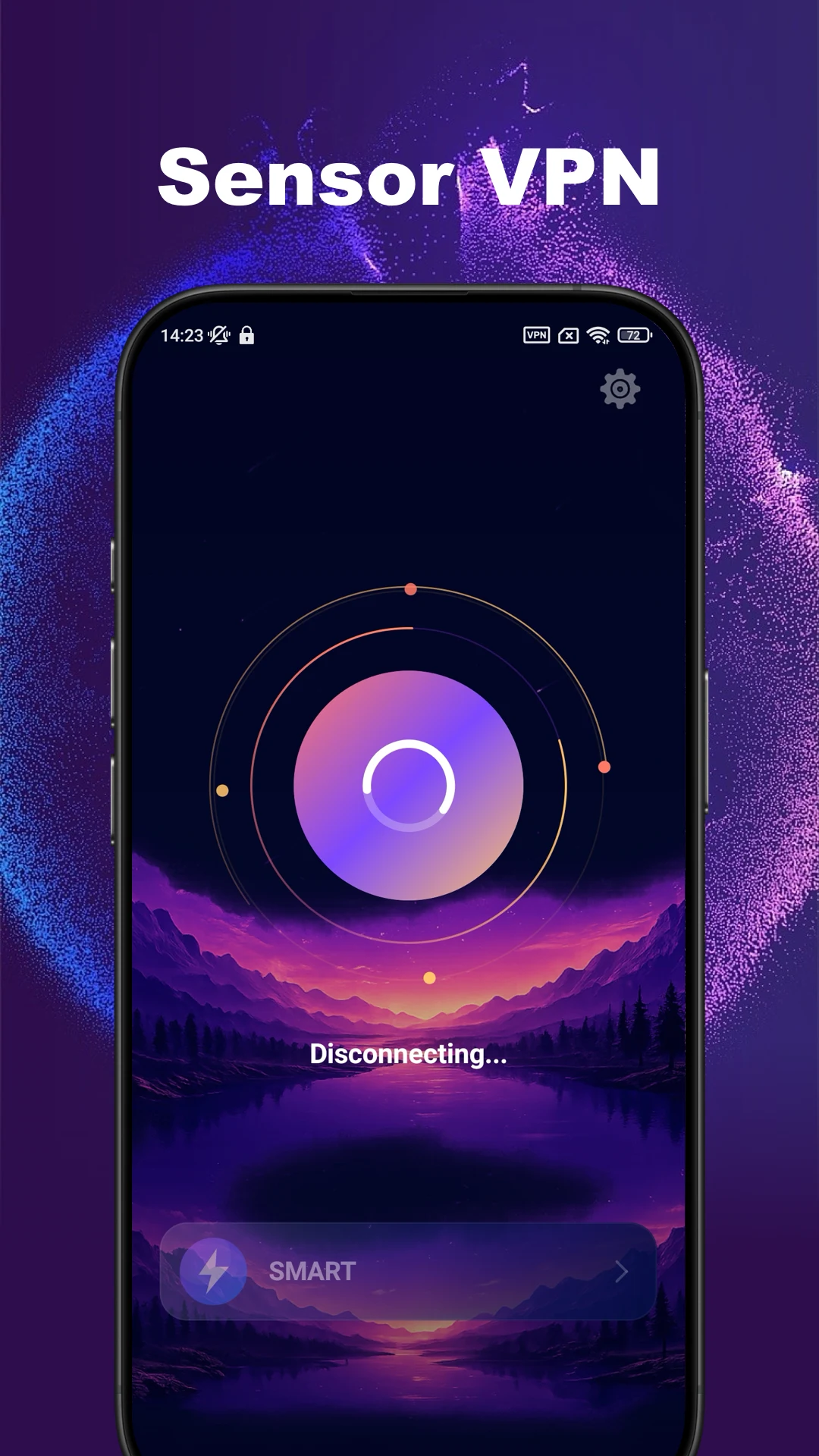Sensor VPN screenshot